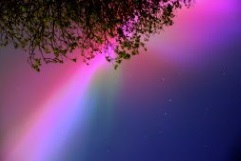 Picture of Aurora Borealis over Telford Shropshire UK